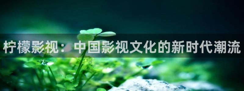 人人影院：柠檬影视：中国影视文化的新时代潮流
