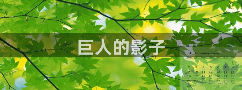 人人影音：巨人的影子