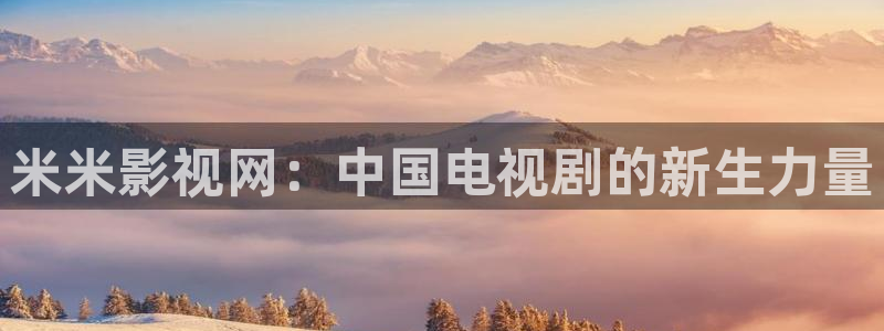人人影剧：米米影视网：中国电视剧的新生力量