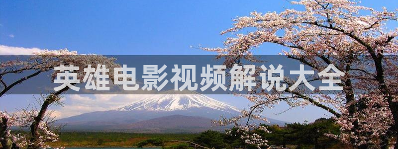 我为人人影院：英雄电影视频解说大全